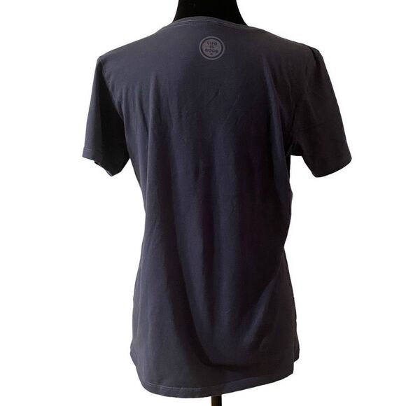 Life Is‎ Good Crusher Tee USA Graphic Short Sleeve Size Medium - Picture 4 of 12